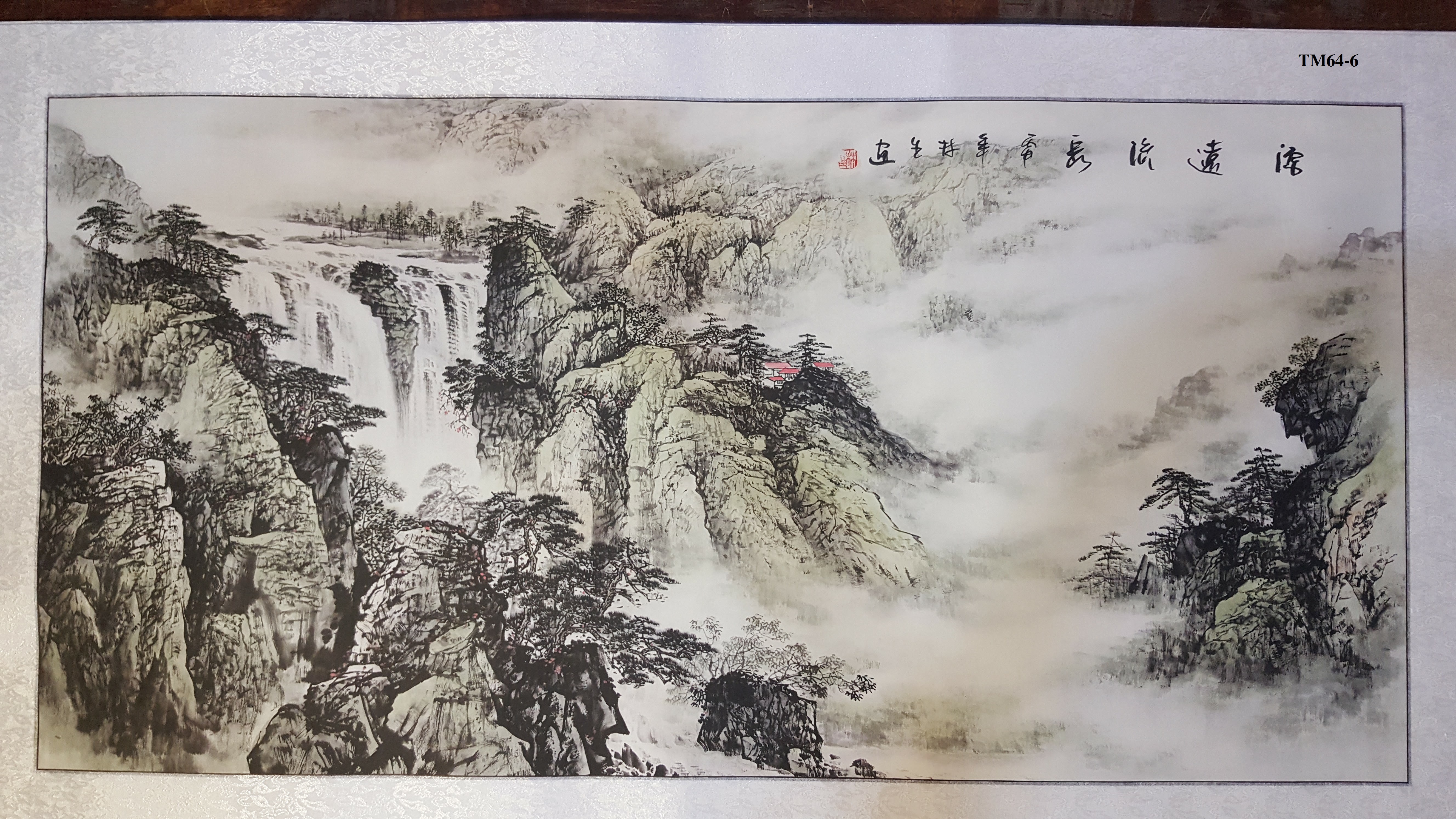 Tranh thủy mặc , Non nước hữu tình -TM64