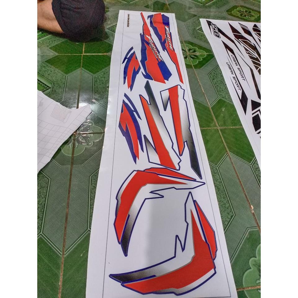 Tem rời future đỏ xanh đen