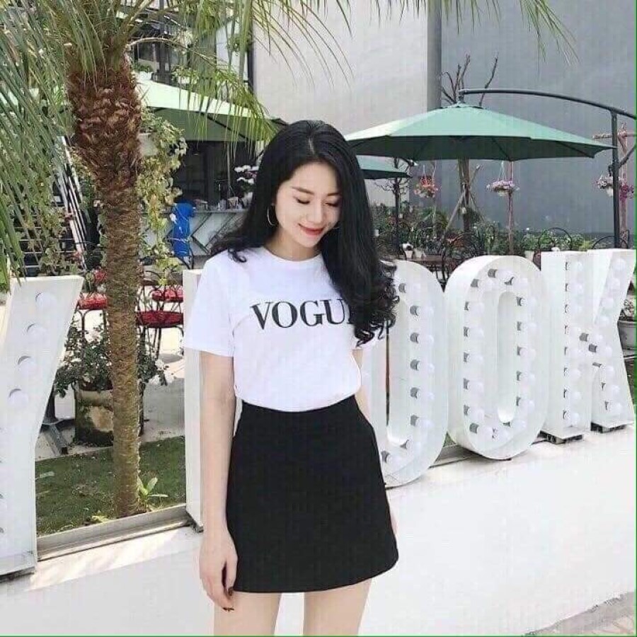Chân váy kaki chữ A có quần Zara025