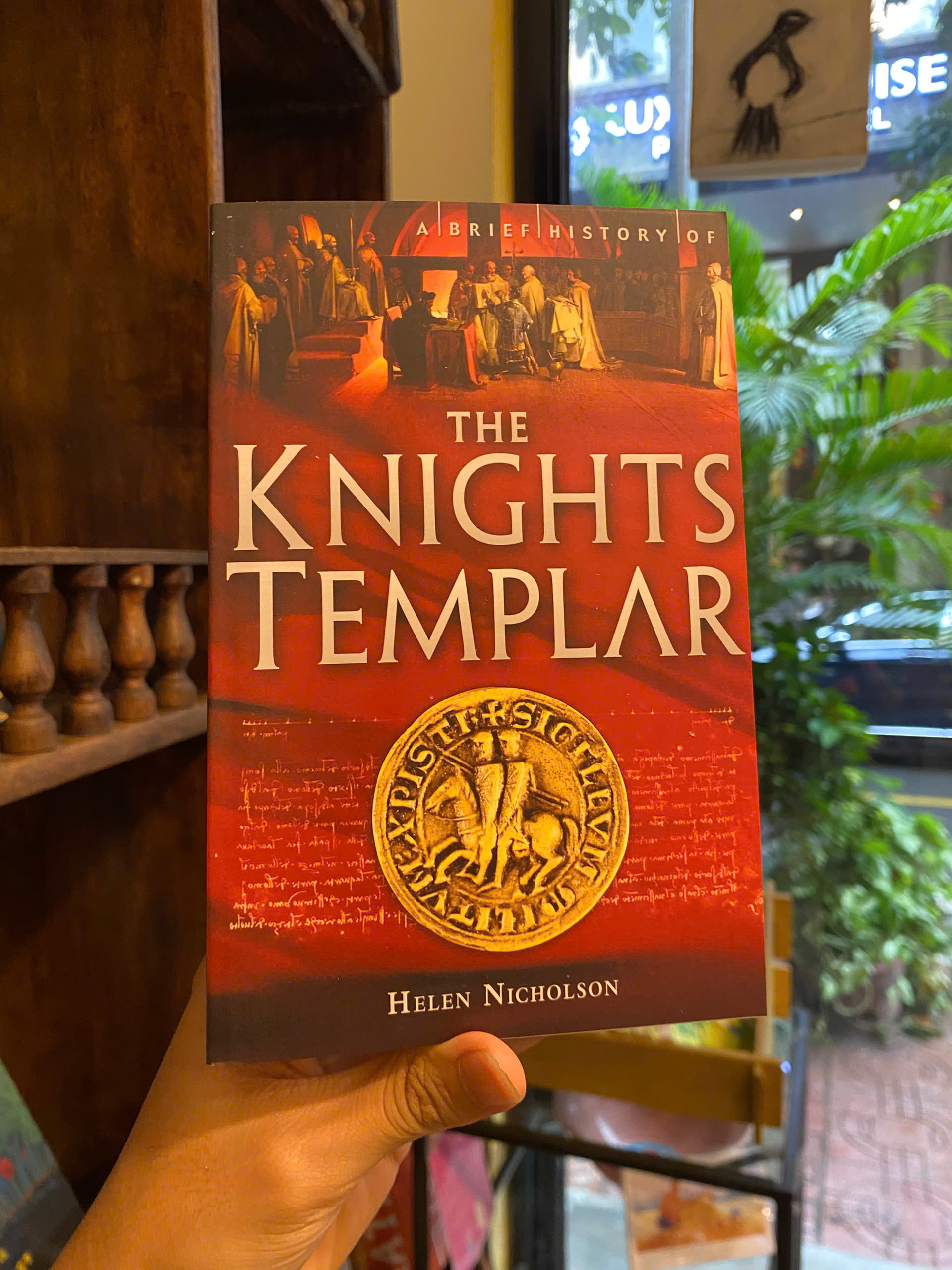 Sách - A Brief History Of The Knights Templar by Helen Nicholson | History Nonfiction /  Religion