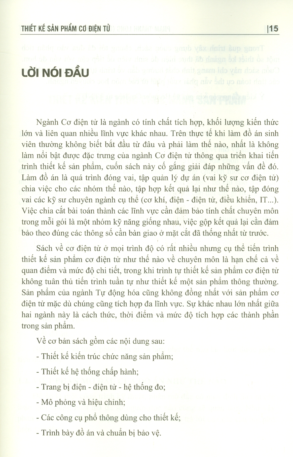 Thiết Kế Sản Phẩm CƠ ĐIỆN TỬ