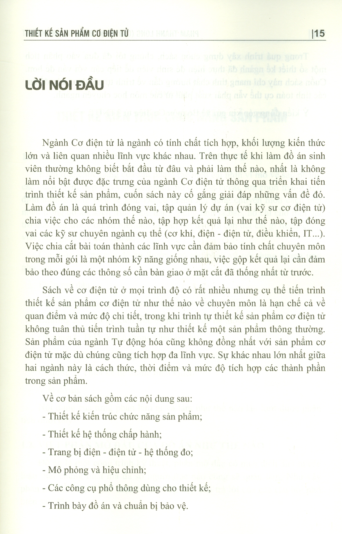 Thiết Kế Sản Phẩm CƠ ĐIỆN TỬ