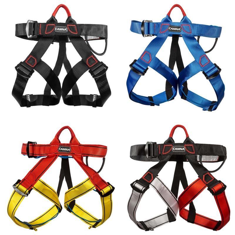 Ngoài Trời Đá Thắt Lưng Toàn Toàn Thân Dây Đai An Toàn Trẻ Em Trưởng Thành Bảo Vệ Có Thể Điều Chỉnh Dây Sinh Tồn Thiết Bị Bộ Dụng Cụ