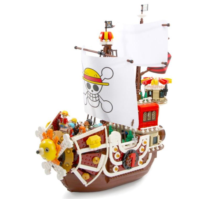 Đồ chơi Lắp ghép Mô hình Pirate Boat Ship TÀU CƯỚP BIỂN VÙNG HẢI TẶC ONE PIECE Quà Cho Bé Trai