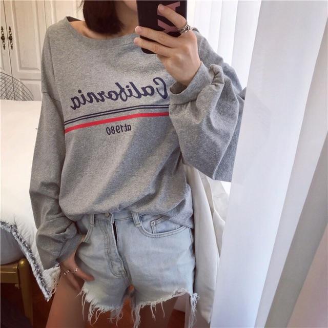 ÁO THUN TAY DÀI OVERSIZE FORM RỘNG CÁ TÍNH