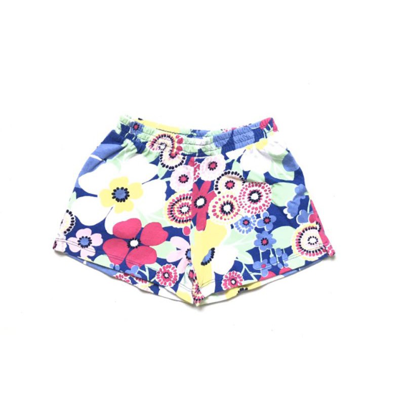 Quần đùi cotton họa tiết cho bé gái 4-14t