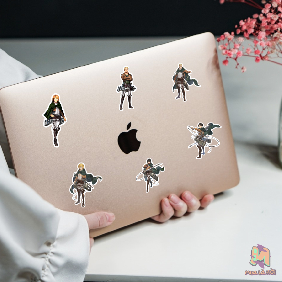 Miếng dán Stickers truyện Attack on titan