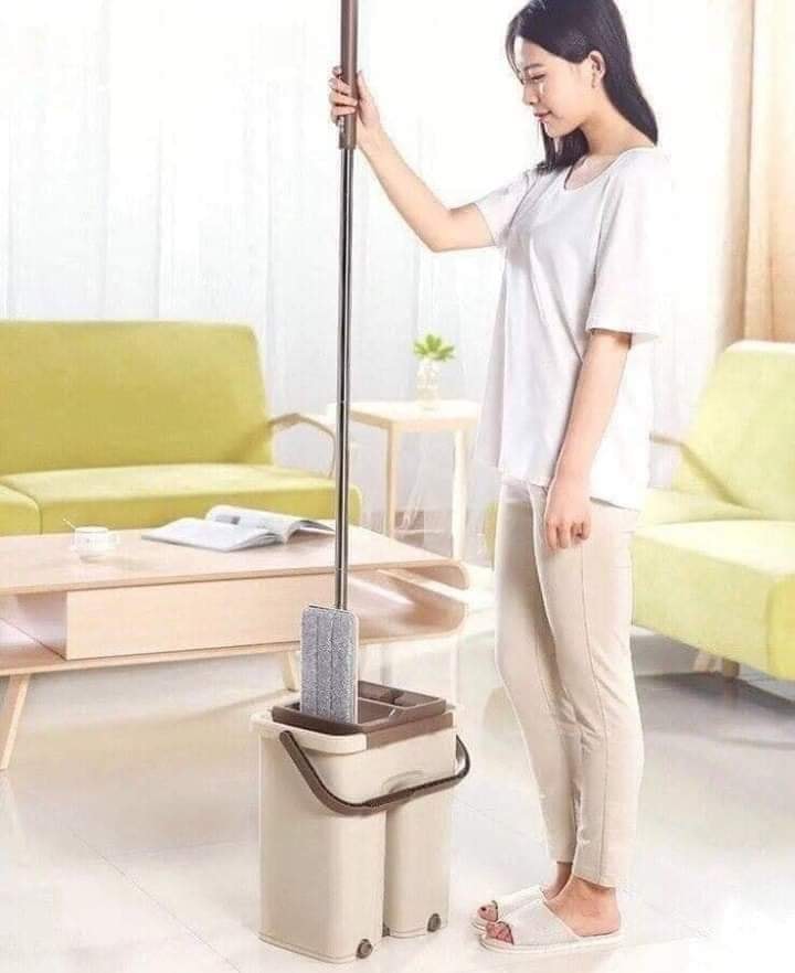 Cây Lau Nhà Tự Vắt 360 Độ - LN01 - Màu ngẫu nhiên