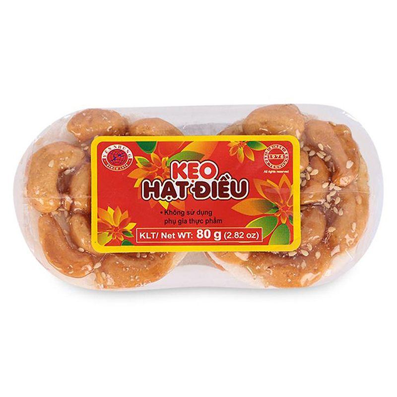 Kẹo Hạt Điều Yến Nhung Gói 80G-8935273619005
