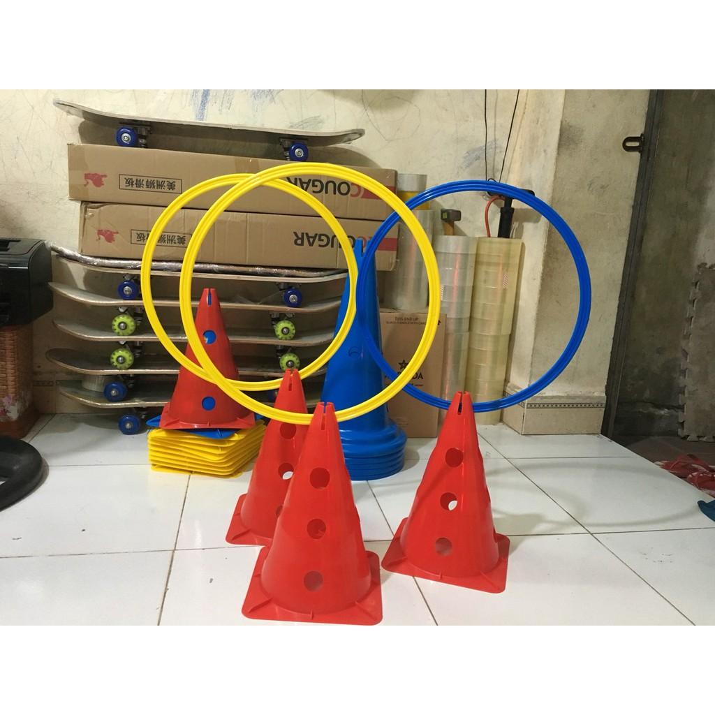 Combo5 chiếc Vòng tập chiến thuật bóng đá, vòng tròn tổ chức các trò chơi team building NHIỀU MÀU SẮ