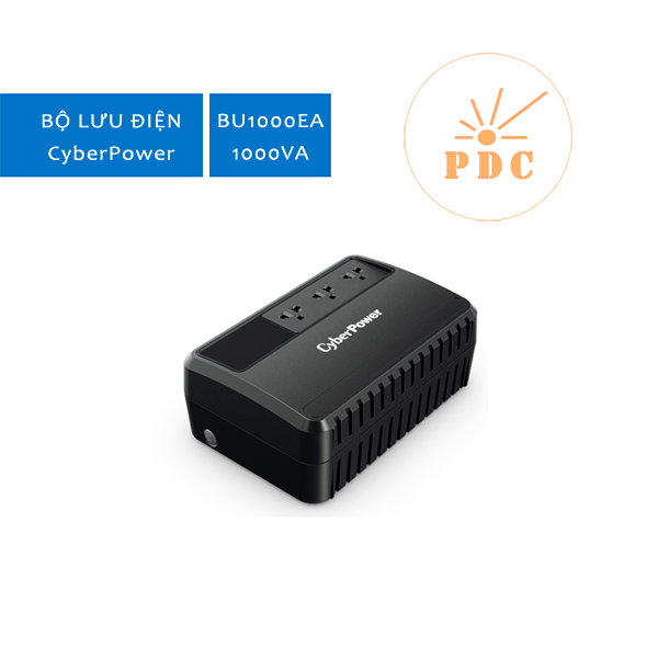 Bộ lưu điện UPS CyberPower BU1000E - 1000VA/630W - Hàng chính hãng