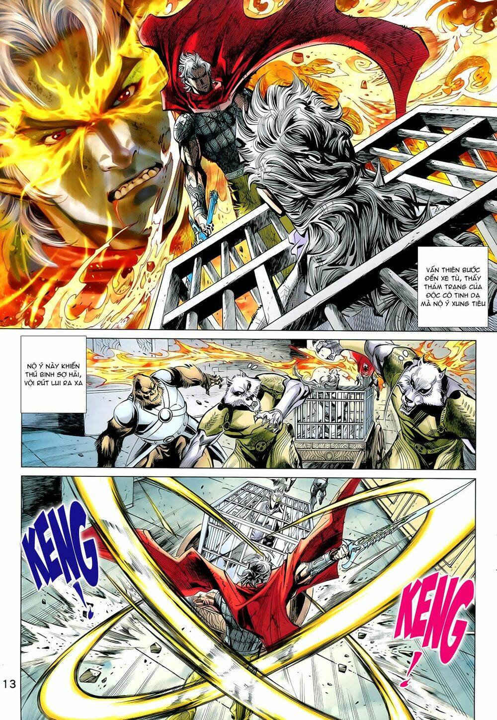 thần binh vấn thiên chapter 29 11