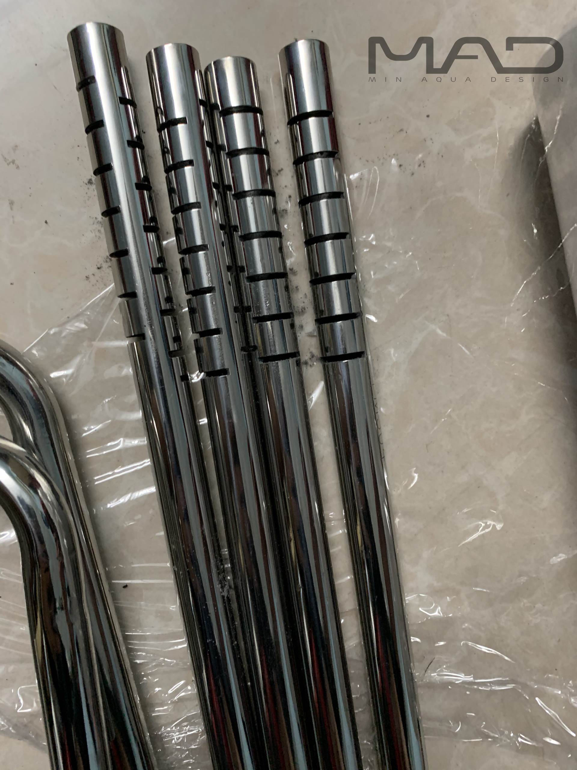 Bộ In Out inox 304 MAD phi 12 dùng cho bể thủy sinh hoặc bể cá
