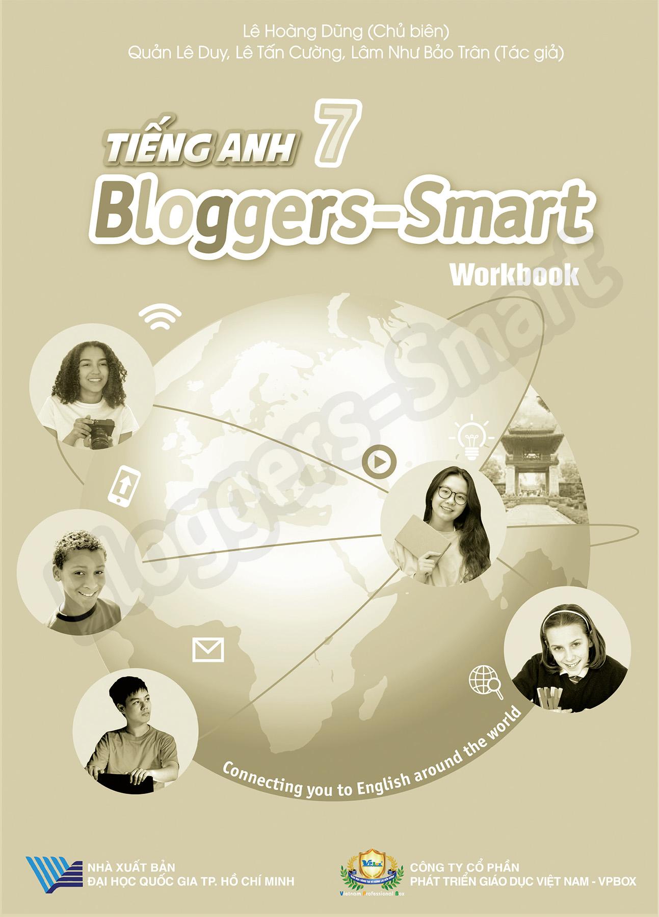 Tiếng Anh 7 - Bloggers - Smart - Workbook (2022)
