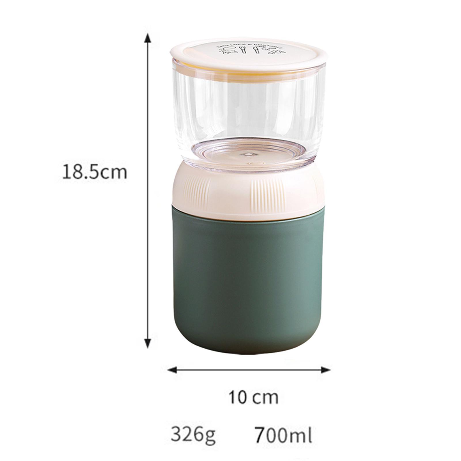 Lunch Pot Yogurt Container Insulated Food Container 2 Tier for Fruit Milk