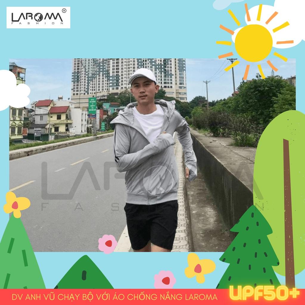Áo Chống Nắng Nam Coolair Laroma| UPF50+ | Vải Thơm | Làm Mát | Thời Trang | Đa Dụng