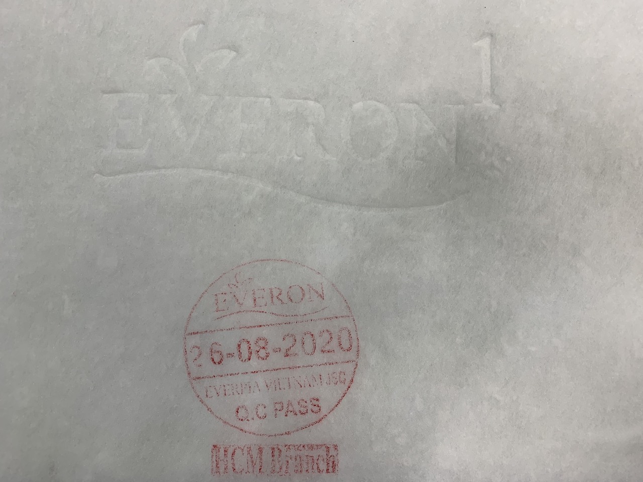 Nệm gòn Everon Ceramic ( vải cotton chần gòn cao 5cm màu ngẫu nhiên )