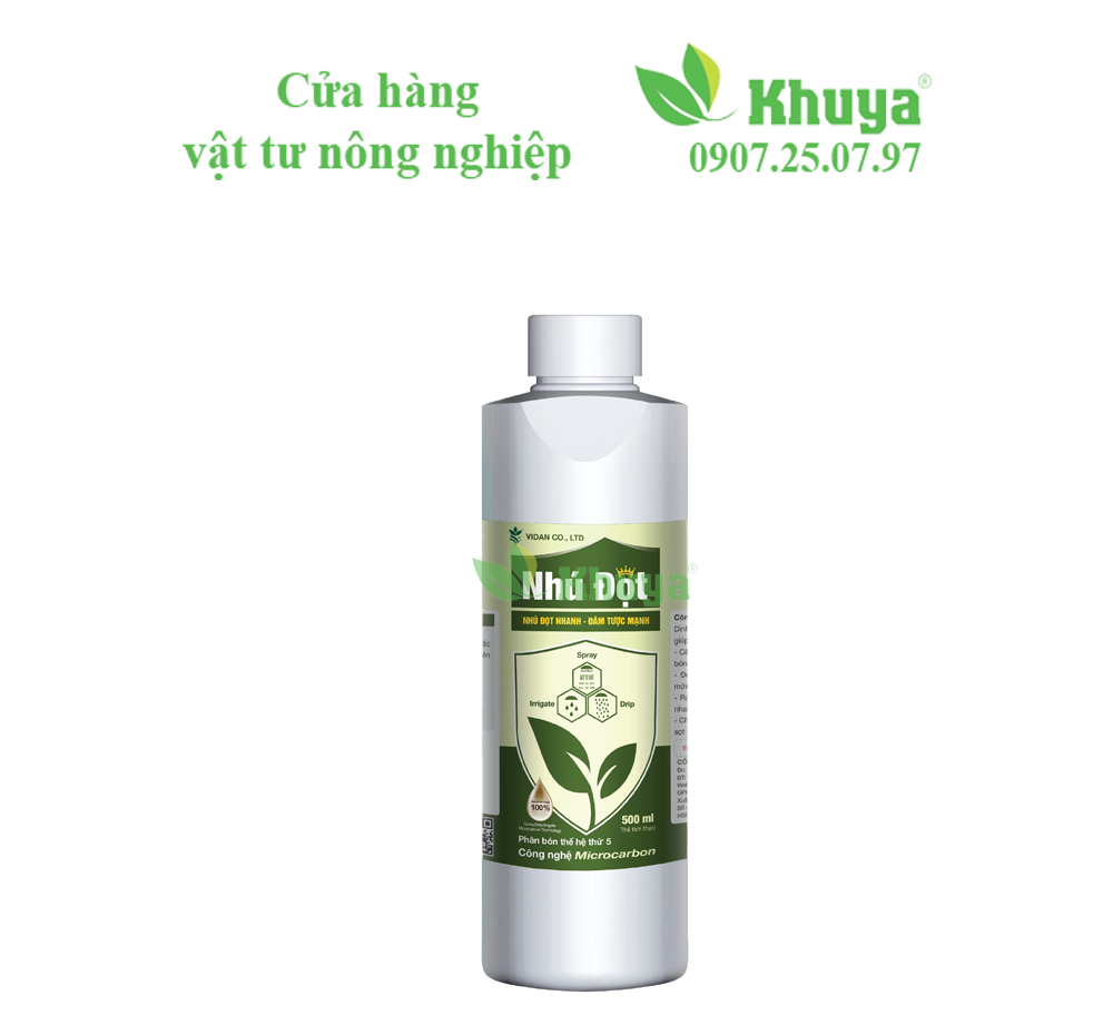 Phân bón thế hệ thứ 5 Vidan Vua nhú đọt 500ml Nhú đọt nhanh - Đâm tược mạnh