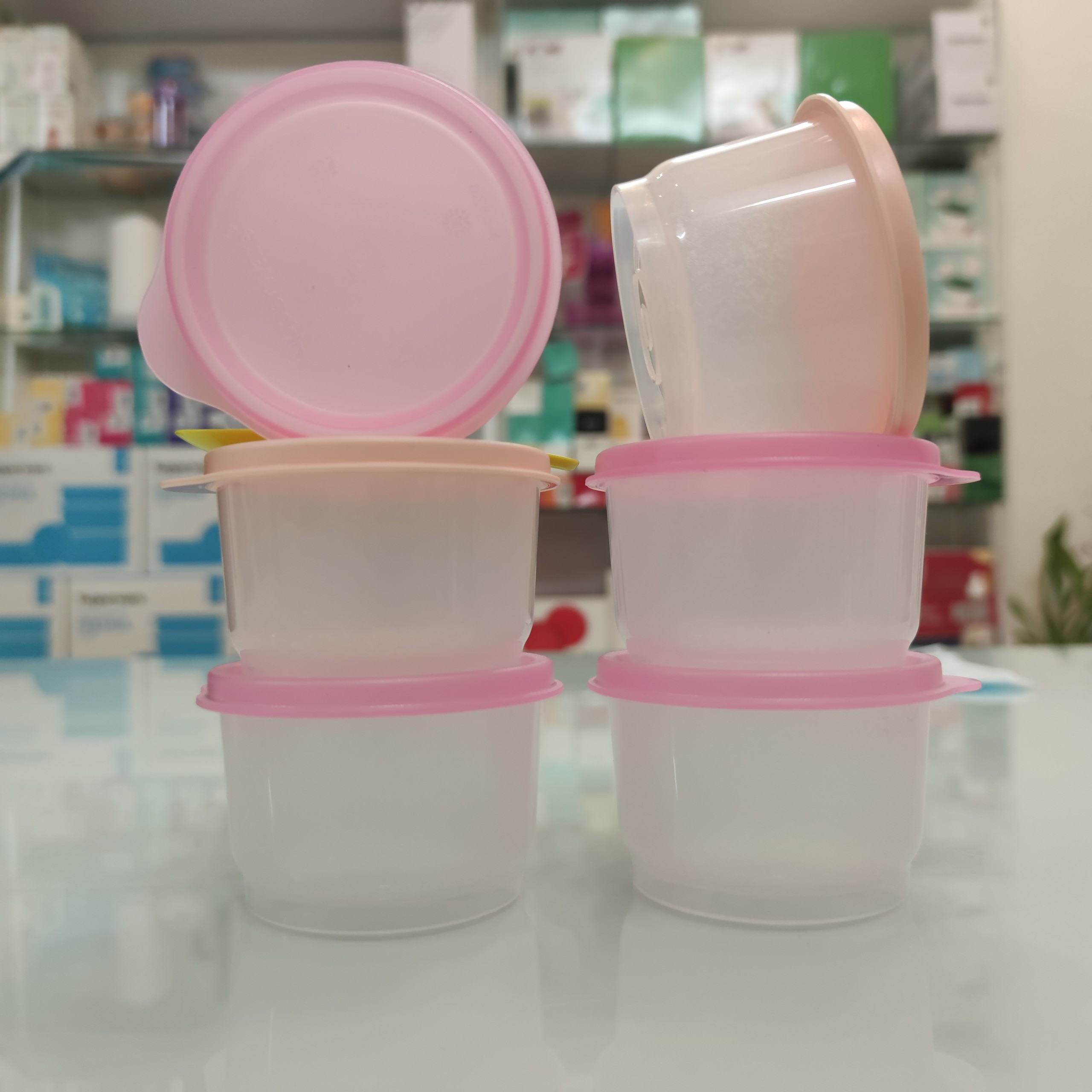 Hộp bảo quản trữ mát snack cup 1 hộp (màu ngẫu nhiên)