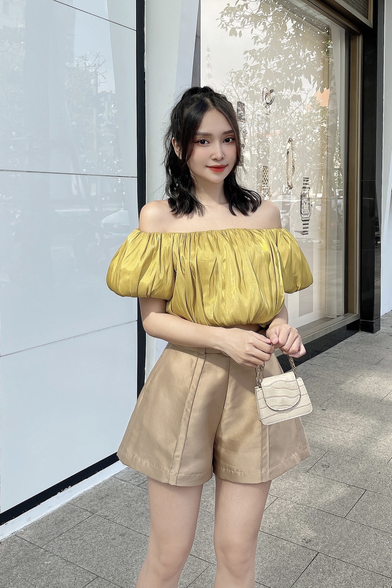 OLV - Áo Andeline Blonde Top