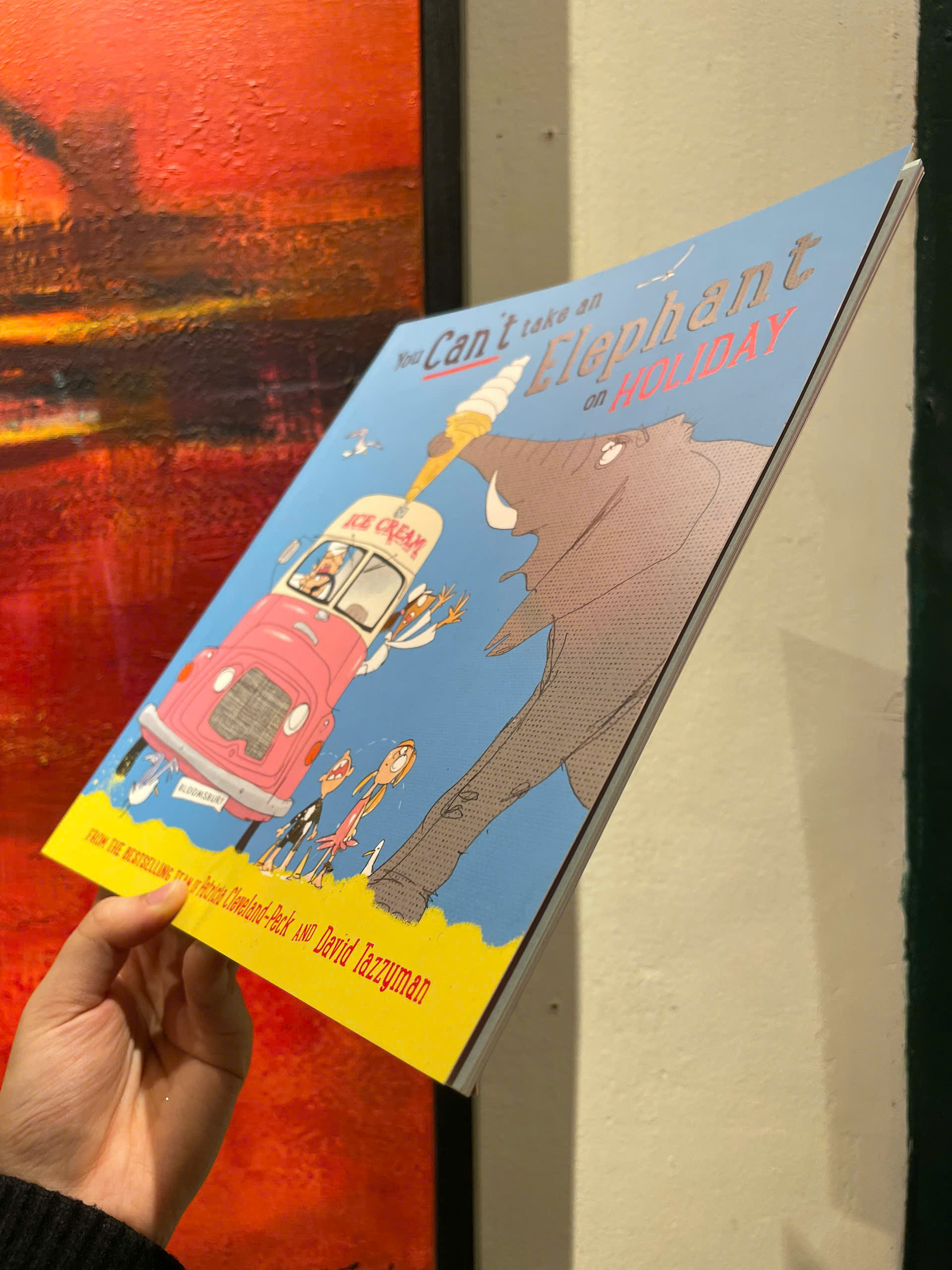 You Can't Take an Elephant on Holiday by Cleveland-Peck Patr - Children Picture book in English