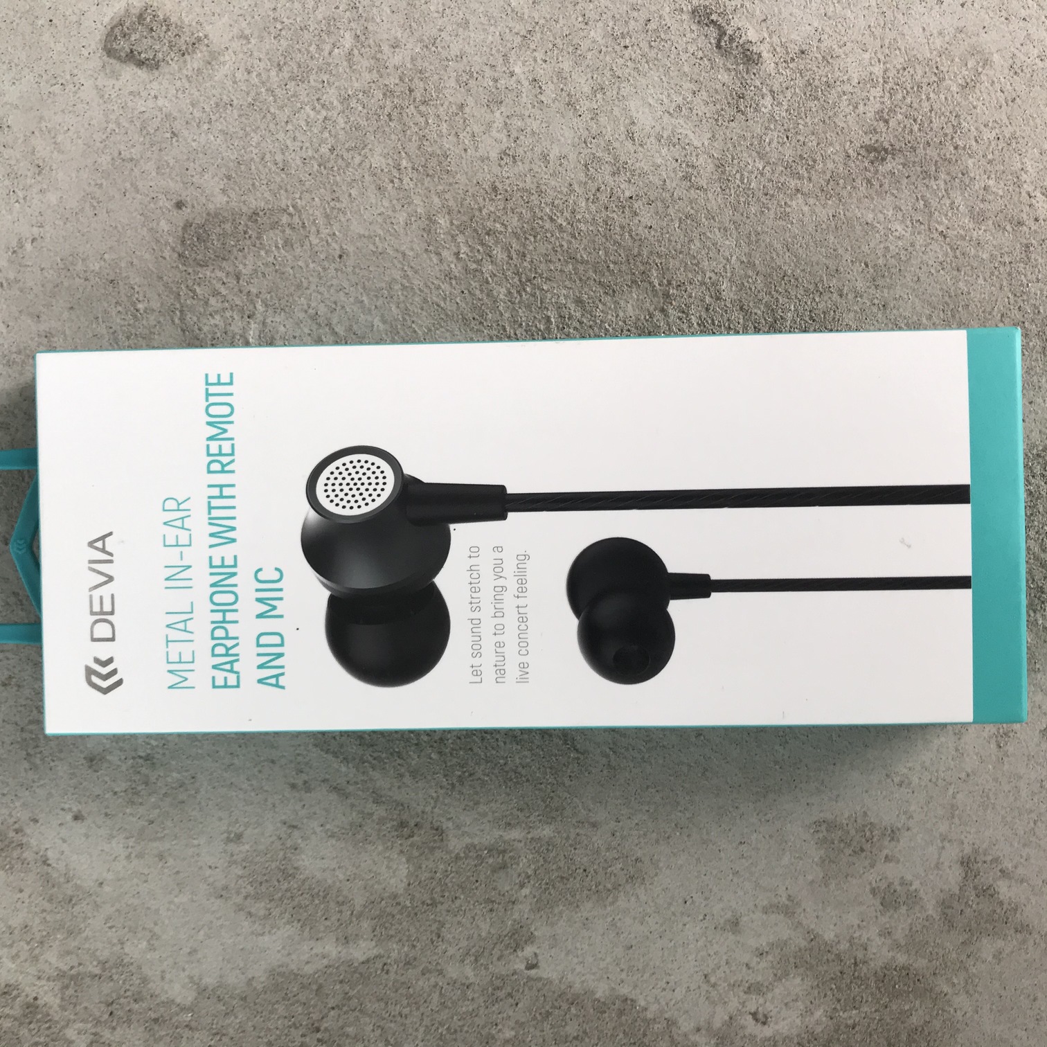 Tai nghe Devia Metal In-ear có remote và mic Hàng chính hãng