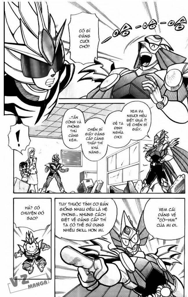 hiệp sĩ giấy - origami fighter chapter 8 4