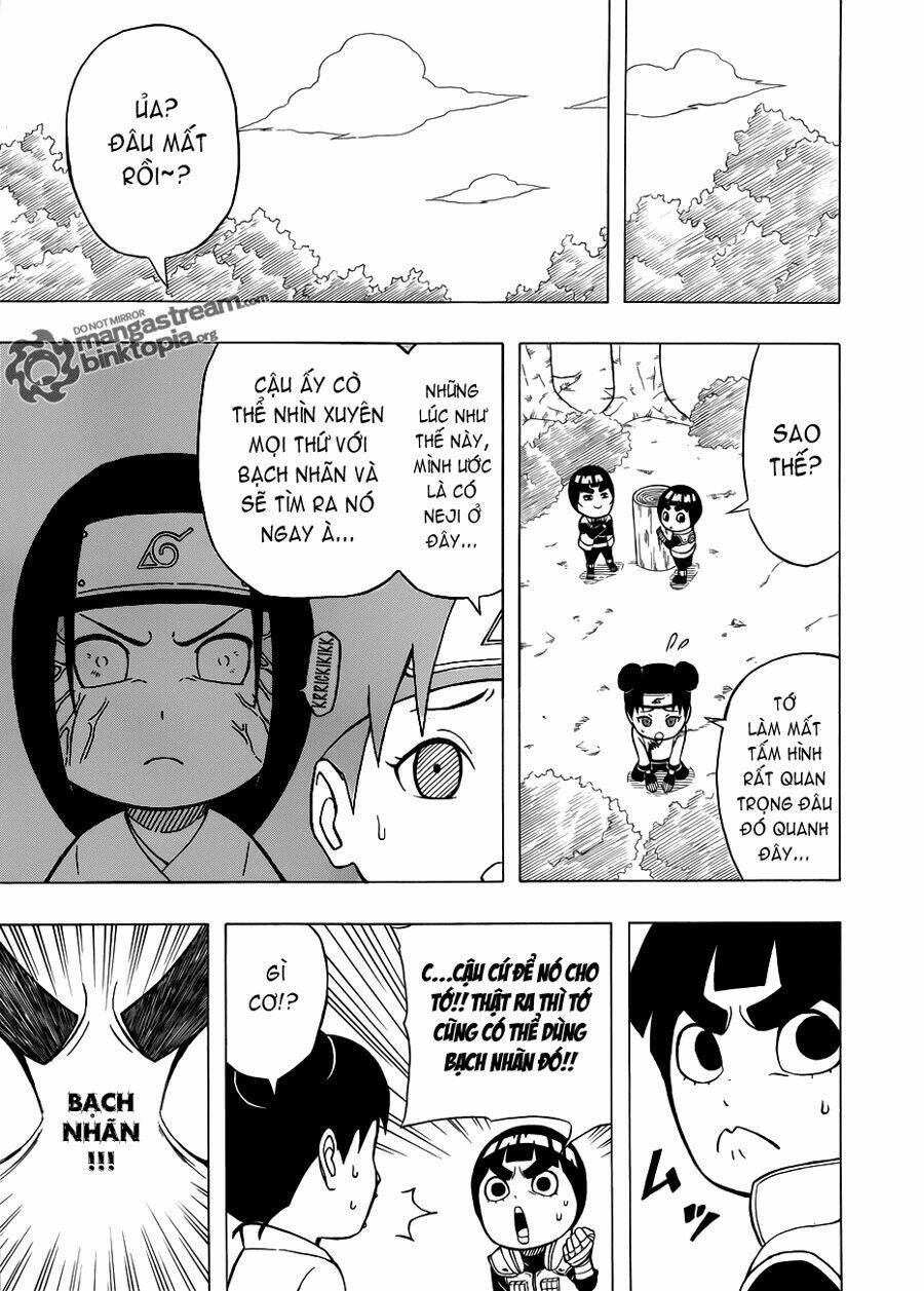 cửu vĩ hồ ly ngoại truyện rock lee chapter 3 7