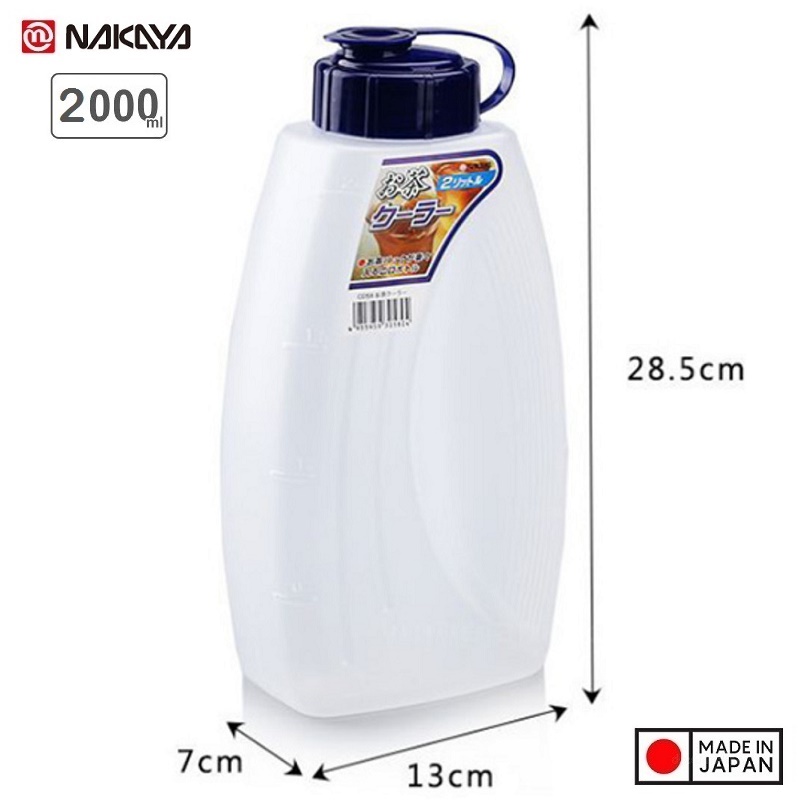 COMBO Bình nước du lịch 1000ml và Bình đựng nước 2L - Hàng Nội địa Nhật Bản