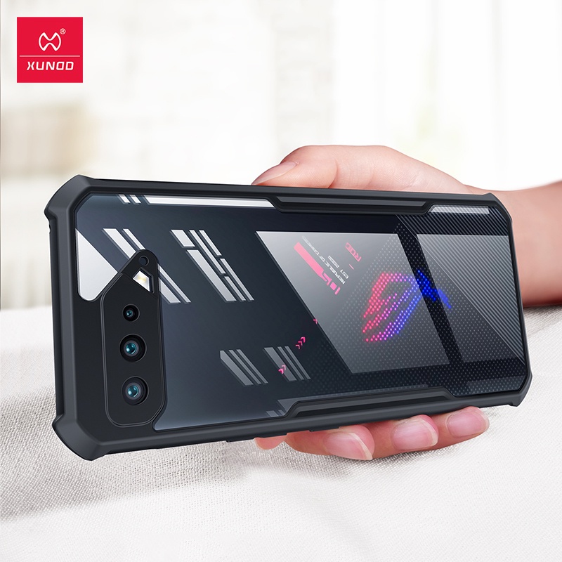 Ốp lưng dành cho ROG Phone 5 trong suốt chống sốc XUNDD, chống va đập, bảo vệ camera, siêu bền bỉ - Hàng nhập khẩu