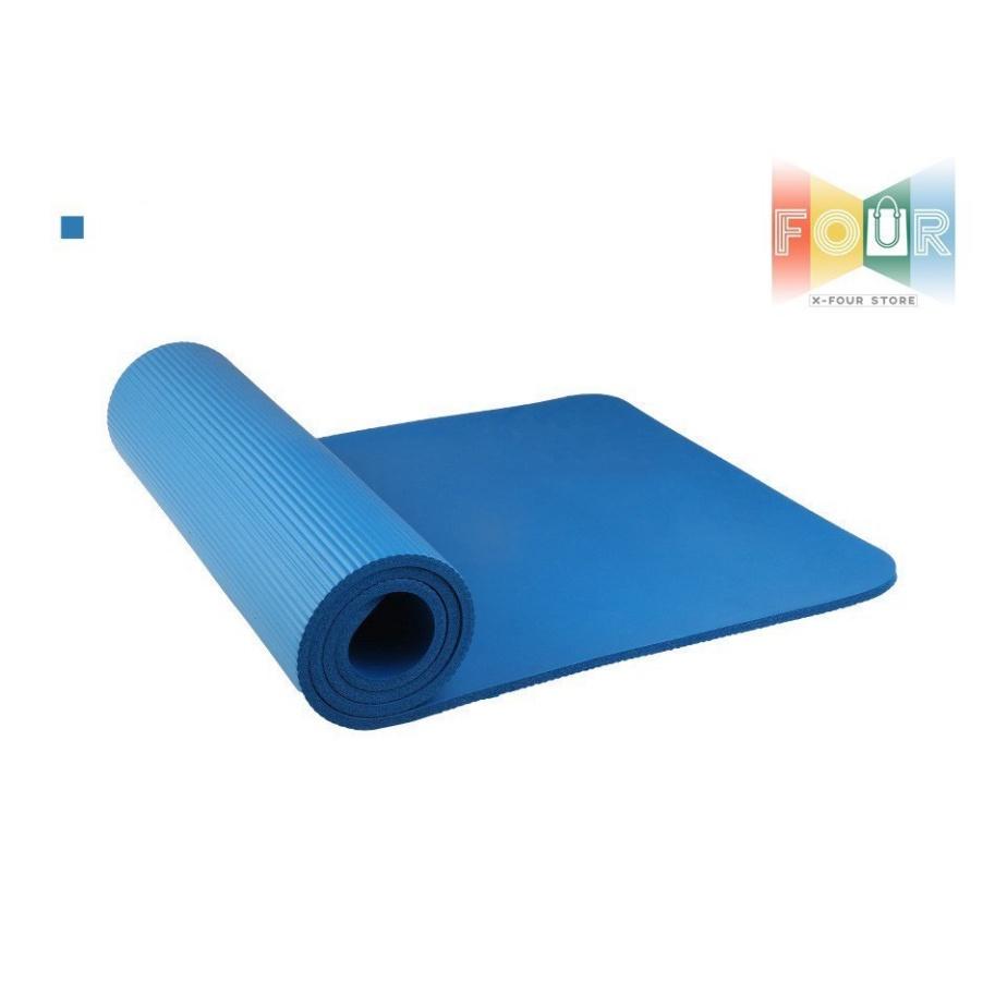 THẢM YOGA NBR KHÔNG TRƠN, TRƯỢT CHẤT LƯỢNG CAO 0.8cm TẶNG KÈM TÚI + DÂY ĐEO