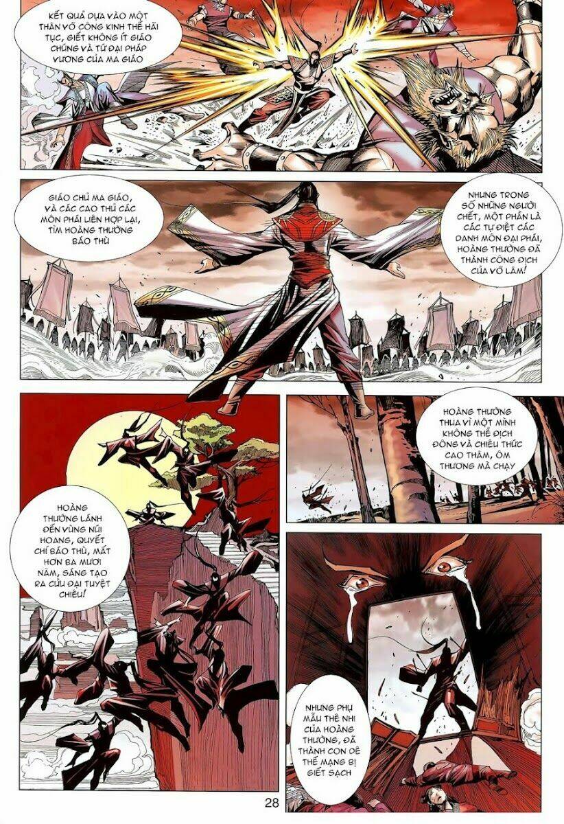 thiên tử truyền kỳ 8 - thương thiên bá hoàng chapter 8 28