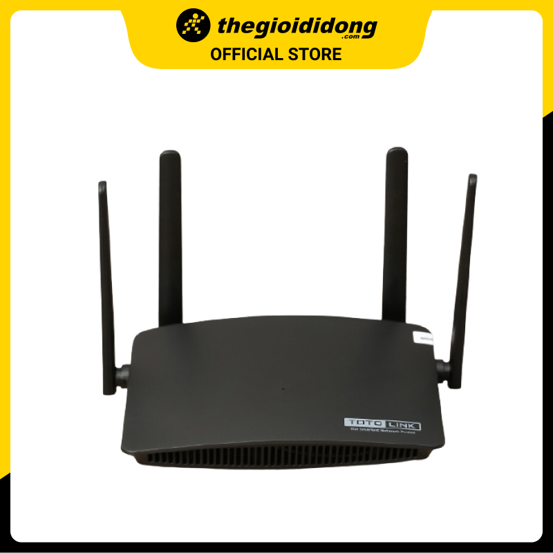 Bộ Phát Sóng Wifi Router Chuẩn AC1200 Totolink A720R Đen - Hàng chính hãng