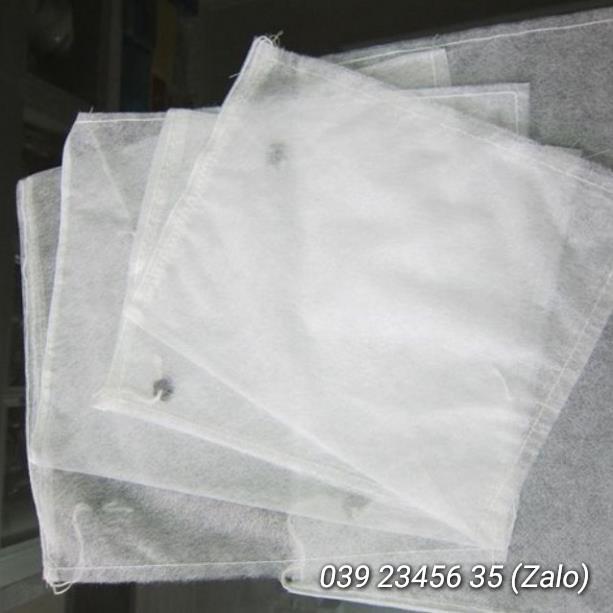 100 CÁI TÚI BAO BỌC ỔI, VÚ SỮA, HỒNG XIÊM, MẬN CHẤT LIỆU VẢI TỐT KÍCH THƯỚC 18*20