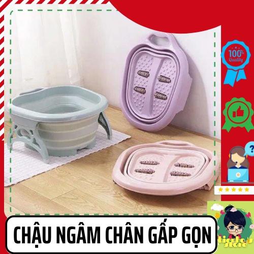 Chậu Ngâm Chân Massage Gấp Gọn Tiện Dụng Dành Cho Mọi Nhà HH0091