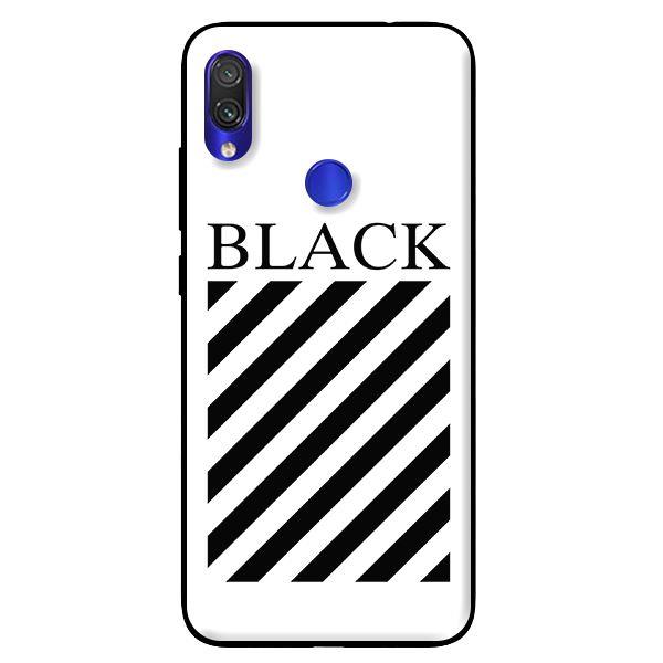 Ốp in cho 	Xiaomi Redmi Note 7 Đen - Hàng chính hãng