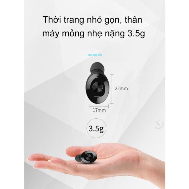 Tai nghe nhét tai bluetooth TWS 5.0 không dây hộp đựng tự động nạp sạc - AsiaMart