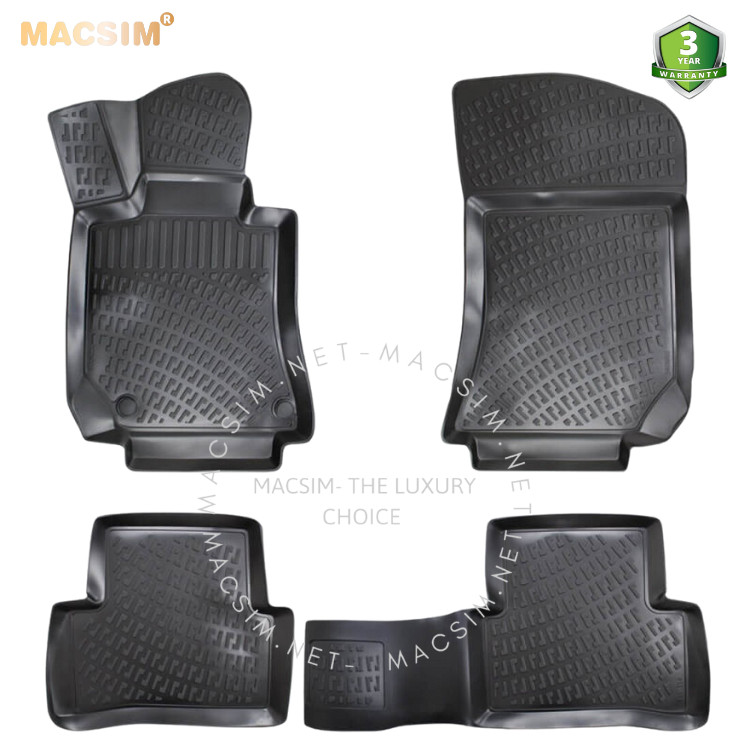 Hình ảnh Thảm lót sàn ô tô nhựa TPU Silicon Mercedes E Class W212 2010- 2016 Nhãn hiệu Macsim