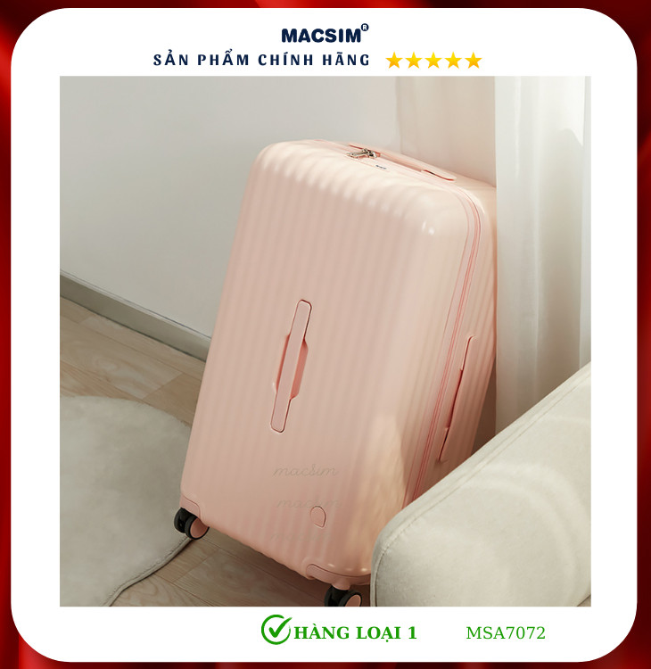 Vali cao cấp Macsim Aji MSA7072 - Size 28 inch ,Hàng loại 1