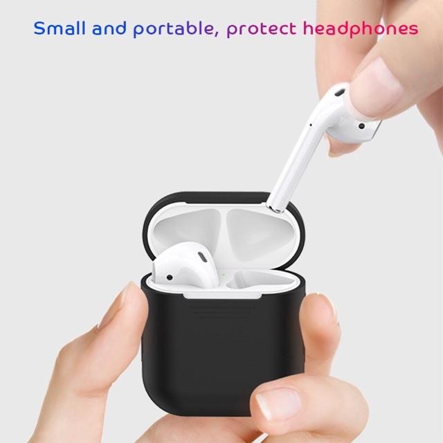 Túi đựng tai nghe airpods silicon nhiều màu