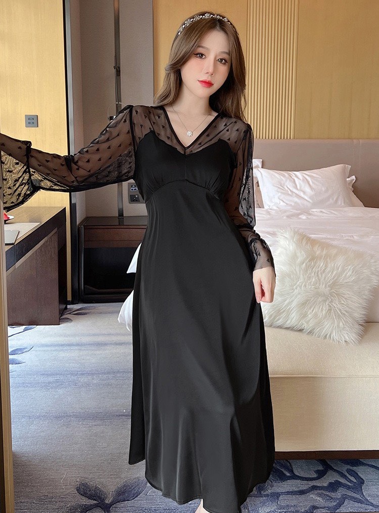 Váy Ngủ Nữ Lụa Quý Phái