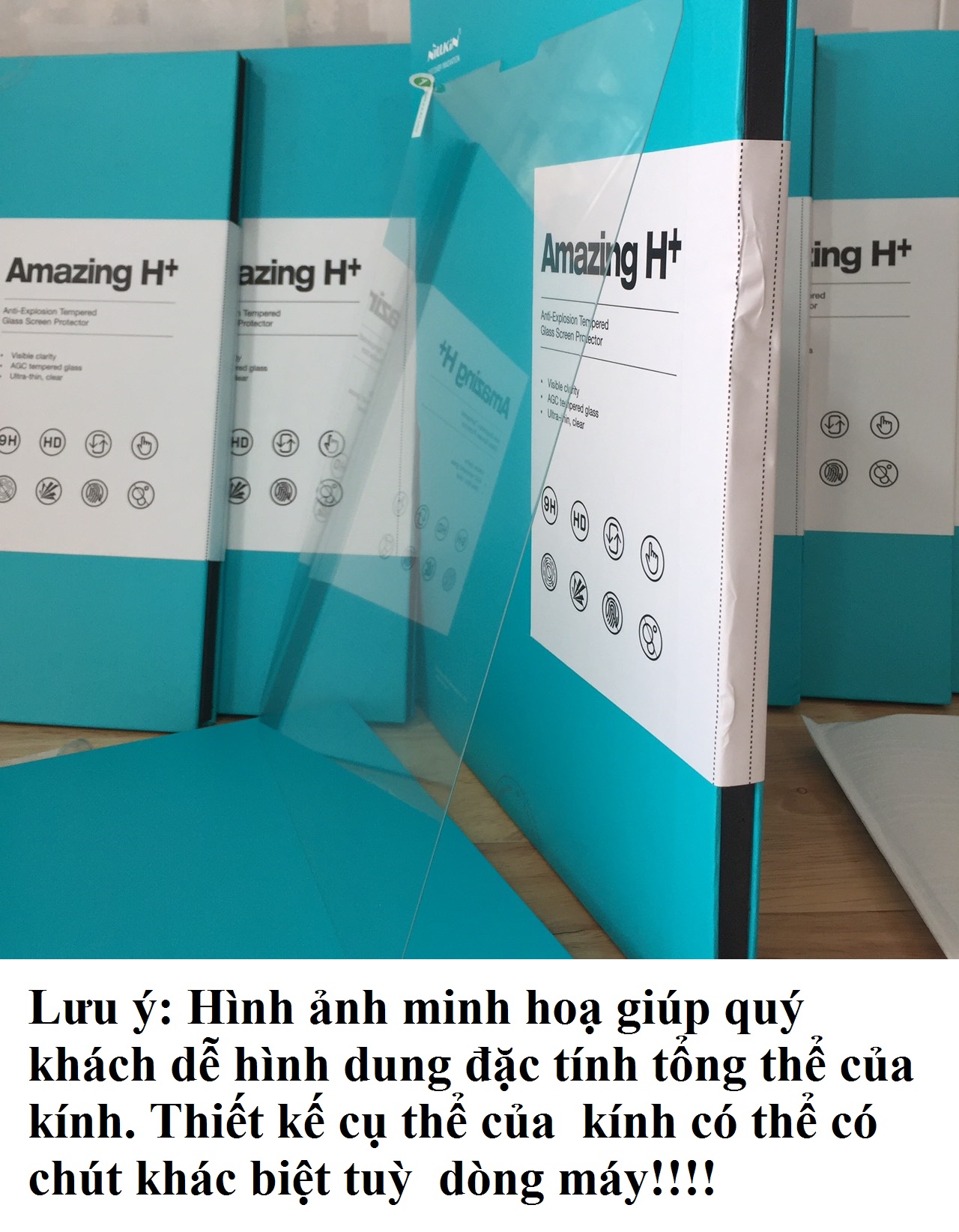 Kính cường lực bảo vệ màn hình cho  iPad Nillkin Amazing H+ - Hàng chính hãng