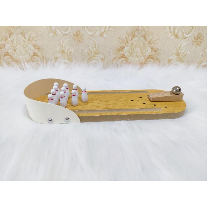 Đồ chơi Bowling mini bằng gỗ cho bé