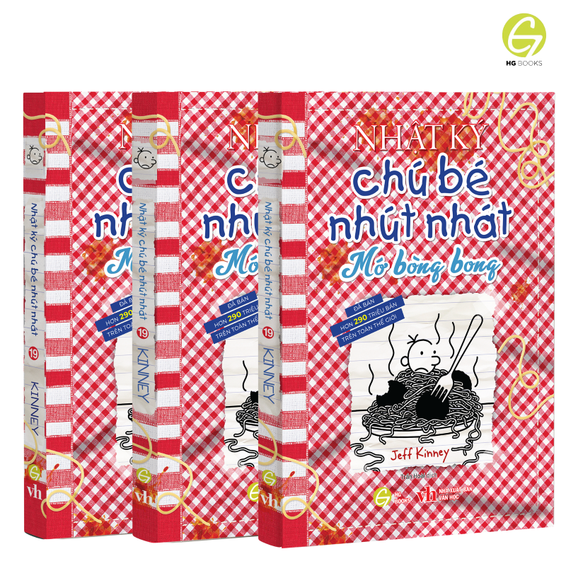 Nhật Ký Chú Bé Nhút Nhát tập 19 song ngữ &amp; tiếng Việt - Diary of a Wimpy Kid: Hot mess, tặng file nghe &amp; note từ vựng