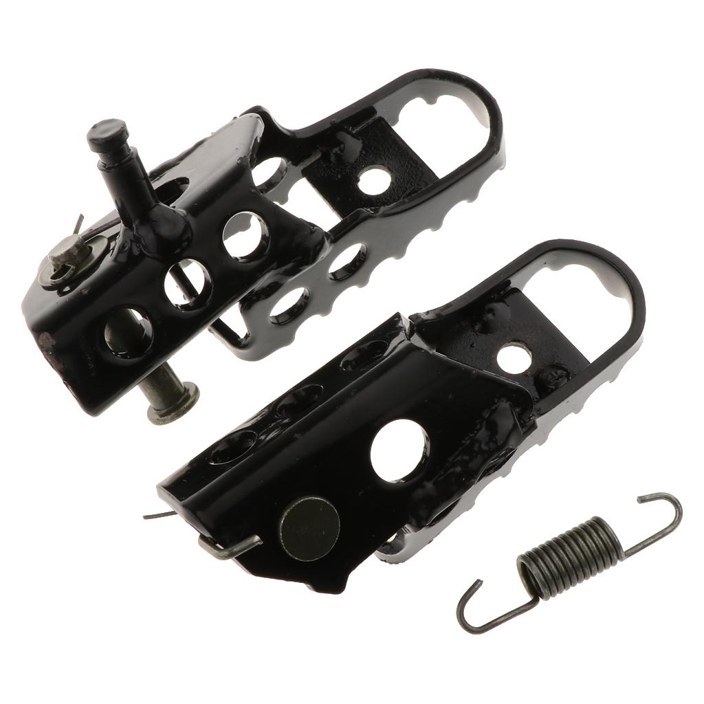 Steel Motorcycle Front Foot Rests Footrest Pegs Pedals for Yamaha Tricker