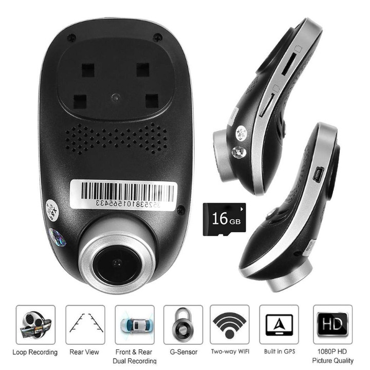 Camera hành trình C1 dùng cho xe hơi, ô tô sử dụng màn hình DVD Android