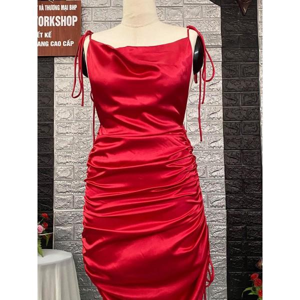 Đầm phi đỏ sexy