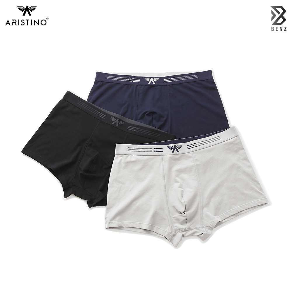 Quần lót nam ARISTINO dáng boxer, quần sịp đùi nam chất liệu Cotton Oganic mềm mại, thấm hút và khử mùi vượt trội - ABX056
