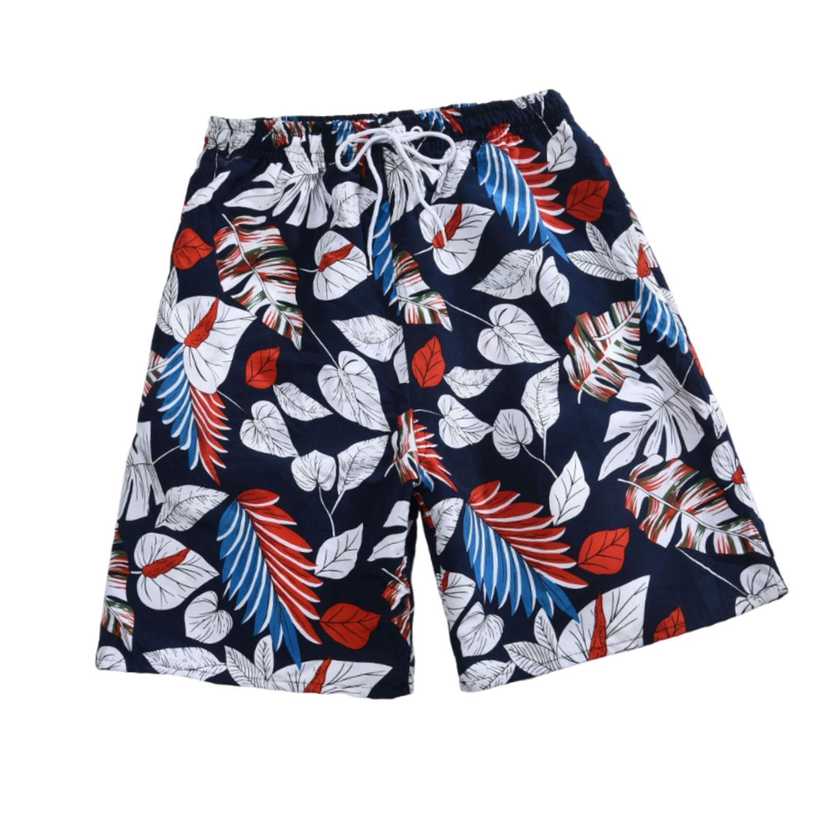 Beach Shorts Men Summer Shorts Breathable Lightweight Trendy Beach Swimsuit Swimming Trunks for Shopping Sports Drifting Travel Party