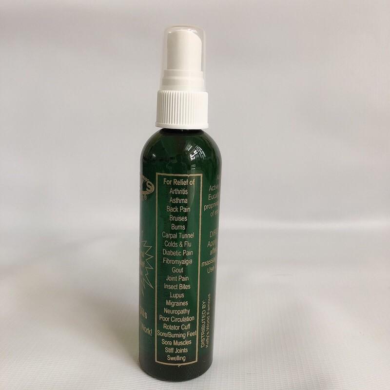 Dầu Bạch Đàn (Khuynh Diệp) cao cấp đến từ Hoa Kỳ - Kelly’s World Famous Eucalyptus Oil 120ml
